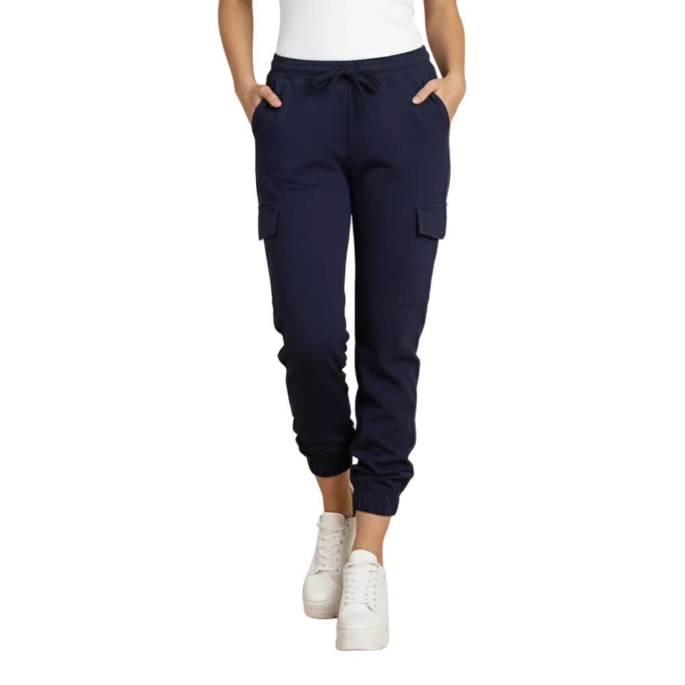 Kate Pantaloni Cargo Jogging Donna – Jogger Streetwear con Vita Elastica e Tasche