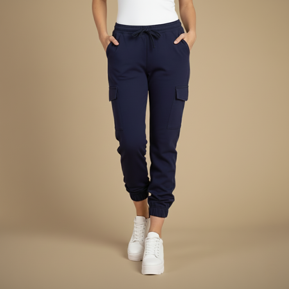 Kate Pantaloni Cargo Jogging Donna – Jogger Streetwear con Vita Elastica e Tasche