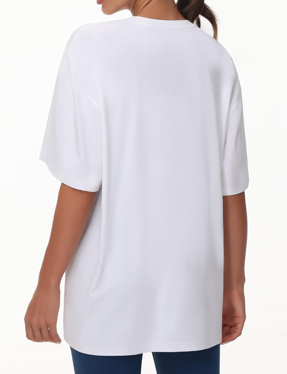 Μπλούζα Beth Γυναικεία Oversize – Στρογγυλή Λαιμόκοψη, Κοντά Μανίκια, Ελαφριά Casual Καλοκαίρι