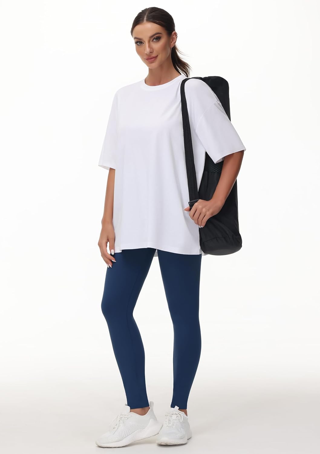 Μπλούζα Beth Γυναικεία Oversize – Στρογγυλή Λαιμόκοψη, Κοντά Μανίκια, Ελαφριά Casual Καλοκαίρι