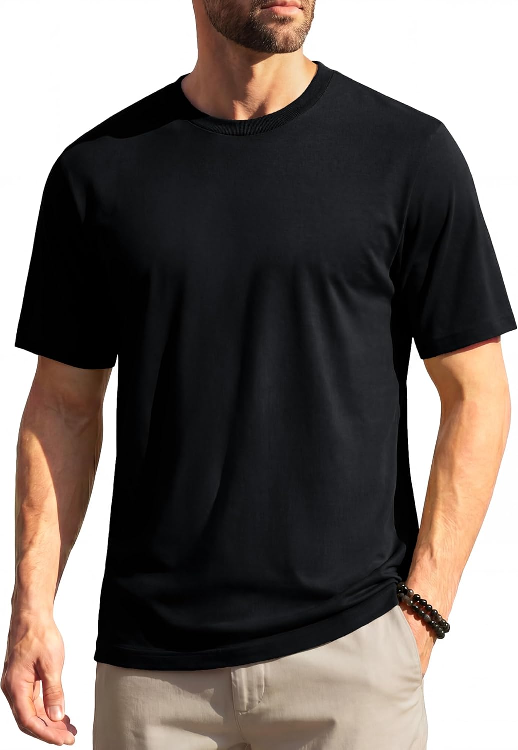Maglietta Alex Uomo – T-shirt Traspirante UPF80+, Asciugatura Rapida e Stile Casual