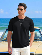 Maglietta Alex Uomo – T-shirt Traspirante UPF80+, Asciugatura Rapida e Stile Casual
