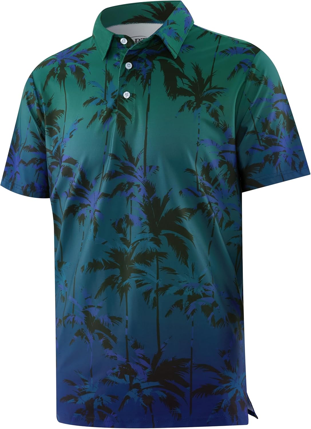 Enzo Polo Homme – Polo golfové triko Tropical, prodyšné a rychleschnoucí na léto