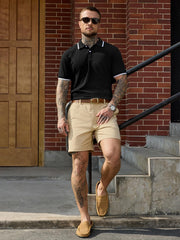 Adrien Polo Homme – Polo Maille Stretch, Léger & Style Business Casual