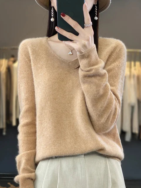 Lily Damestrui – Elegante trui van zachte en comfortabele mix met lange mouwen