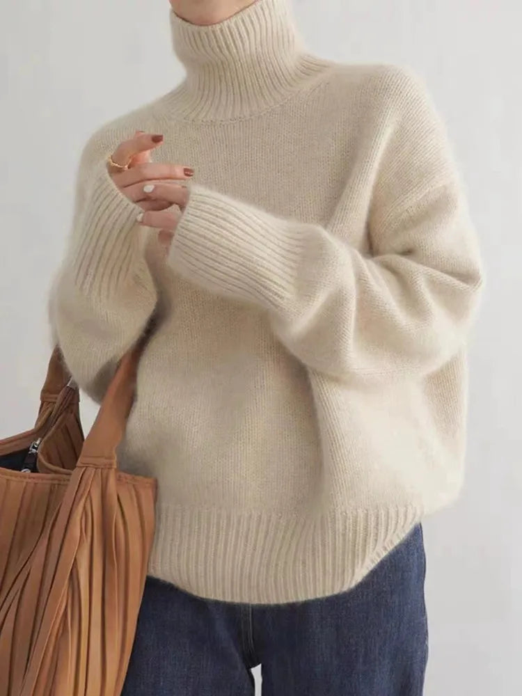 Lynn Pull Dámský – Rolák z Měkké Vlny & Elegantní pro Stylový Zimní Vzhled