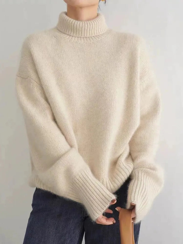 Lynn Pull Dámský – Rolák z Měkké Vlny & Elegantní pro Stylový Zimní Vzhled