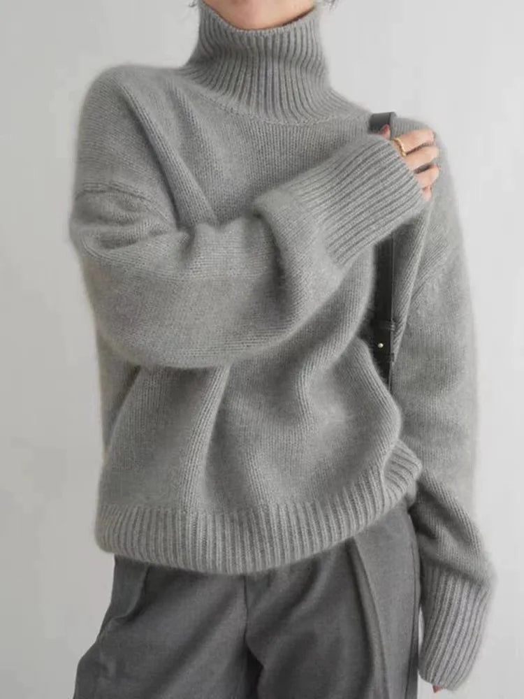 Lynn Pull Dámský – Rolák z Měkké Vlny & Elegantní pro Stylový Zimní Vzhled