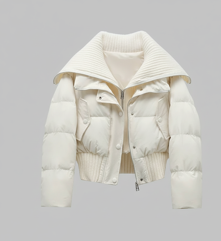 Sereen Winter-Trenchcoat Damen – Eleganter langer Mantel mit Gürtel, Doppelknopfleiste und klassischem Kragen