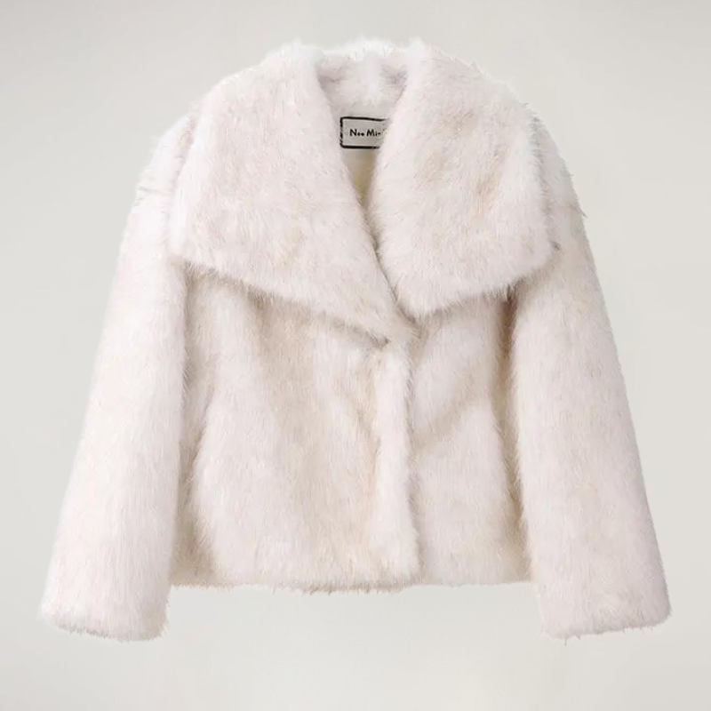 Liliana Manteau Luxe Femme – Faux Fur Coat Ultra-Doux au Style Élégant pour l’Hiver