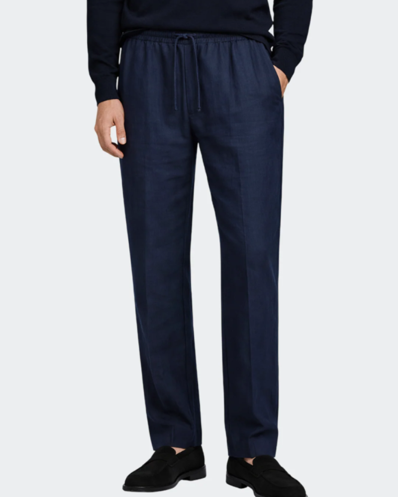 Holden Men's Pants – Lightweight Breathable Linen Style Pants, Casual Elegant Fit