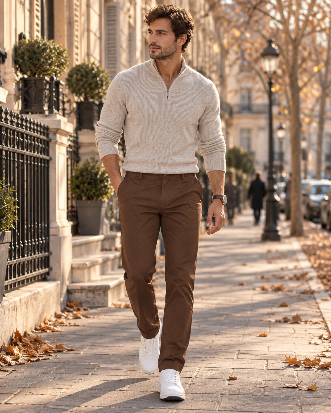 Karlo heren-golfbroek – Stretch, lichtgewicht, sneldrogend en 4 zakken