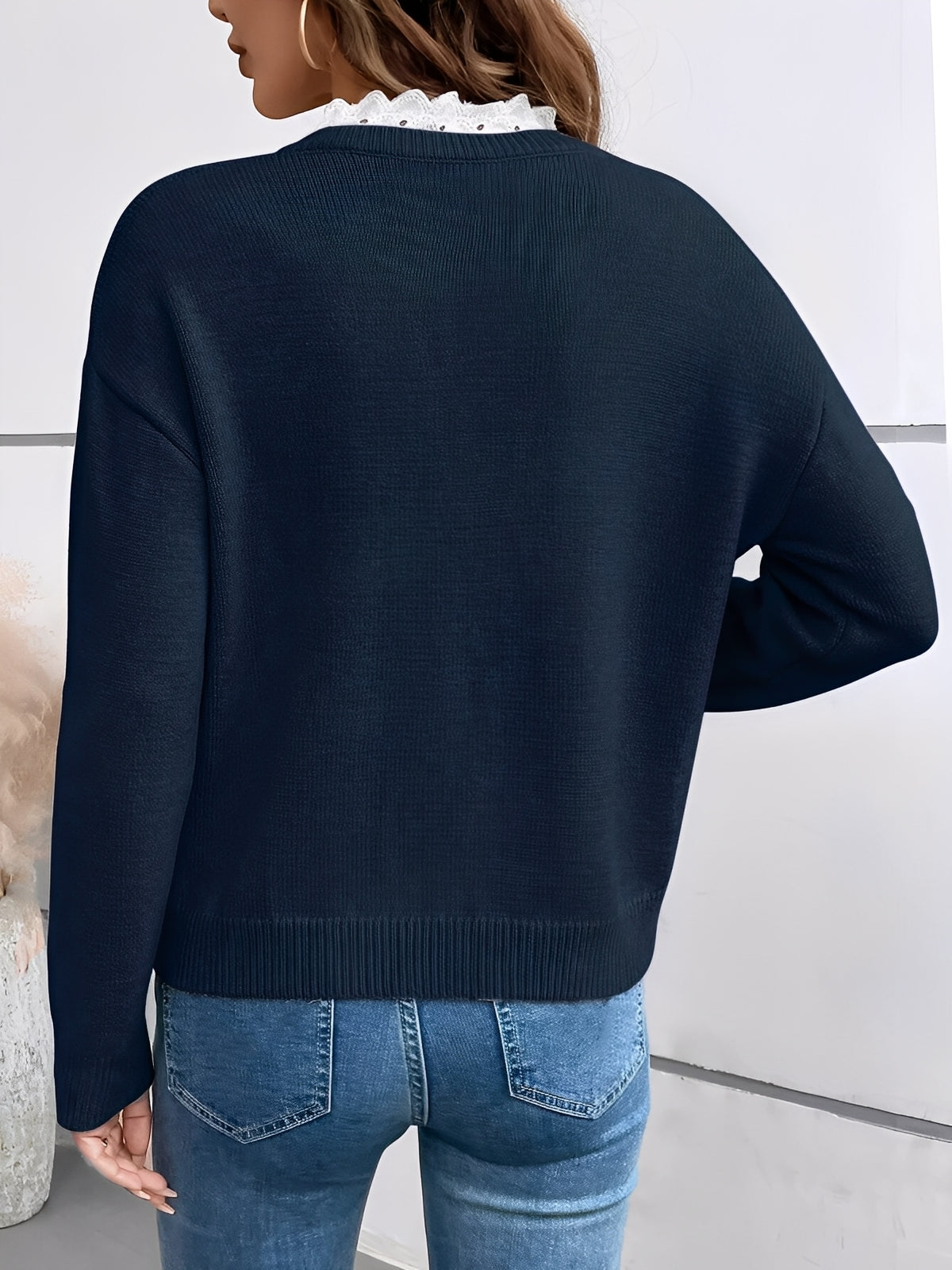 Antonella kanten blouse voor dames – elegant, licht comfort & flatterende snit