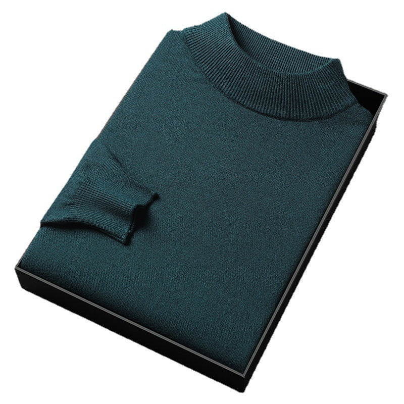Ryan Pull Homme Hiver Col Mi-Montant – Maille Chaude et Style Élégant