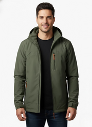 Μπουφάν outdoor ανδρικό Robert αδιάβροχο & ανεμοφράκτης – Αναπνέον και ελαφρύ για όλες τις εποχές