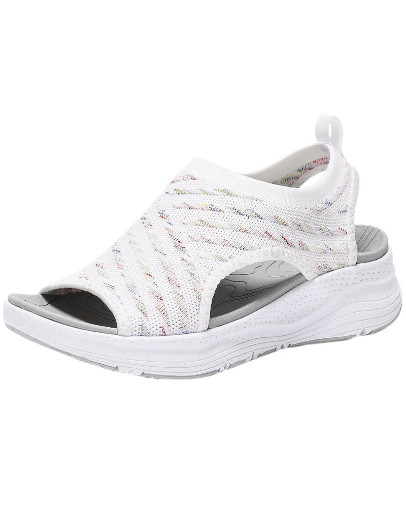 Γυναικεία σανδάλια Kinsley Slingback – Αναπνεύσιμα σανδάλια με πλεκτό υλικό και πλατφόρμα
