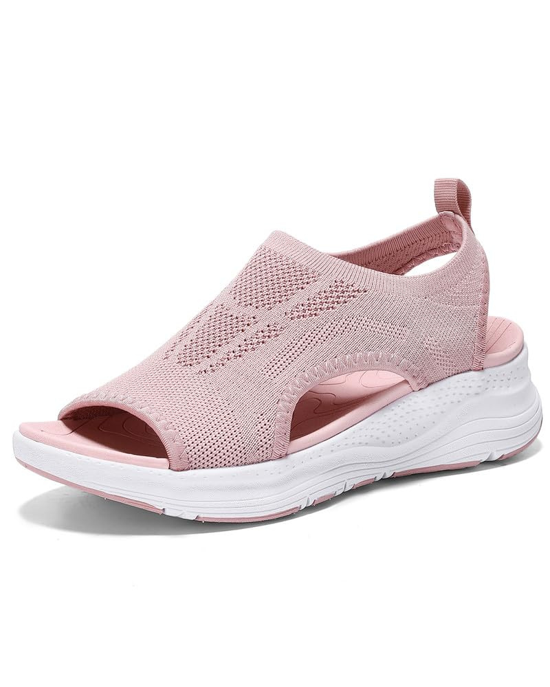 Γυναικεία σανδάλια Kinsley Slingback – Αναπνεύσιμα σανδάλια με πλεκτό υλικό και πλατφόρμα