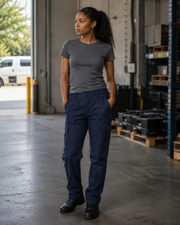 Winona Damen-Arbeits-Cargohose – Bequemer Schnitt, strapazierfähiger Stoff & mehrere Taschen