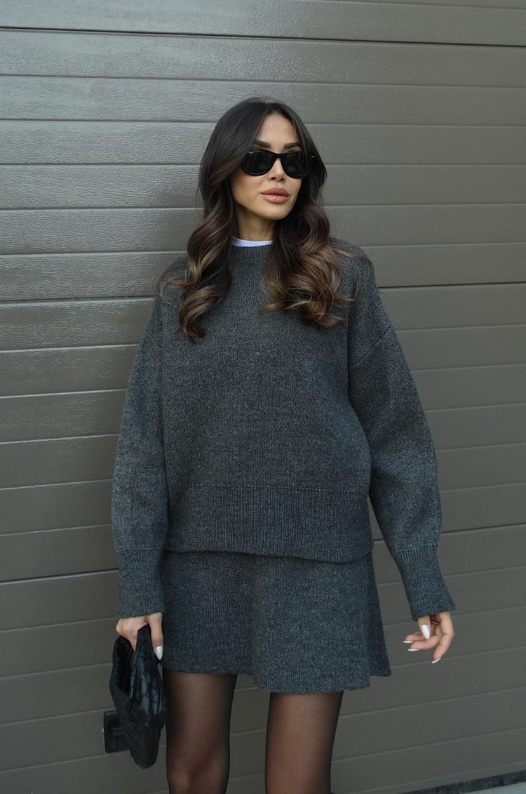 Lucie Ženski Set – Mekani Jesenski Set od Udobne i Elegantne Vune