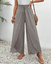Henriette Weite Hose Damen – Hohe Taille, schmeichelhafte Passform & bequemer Stoff
