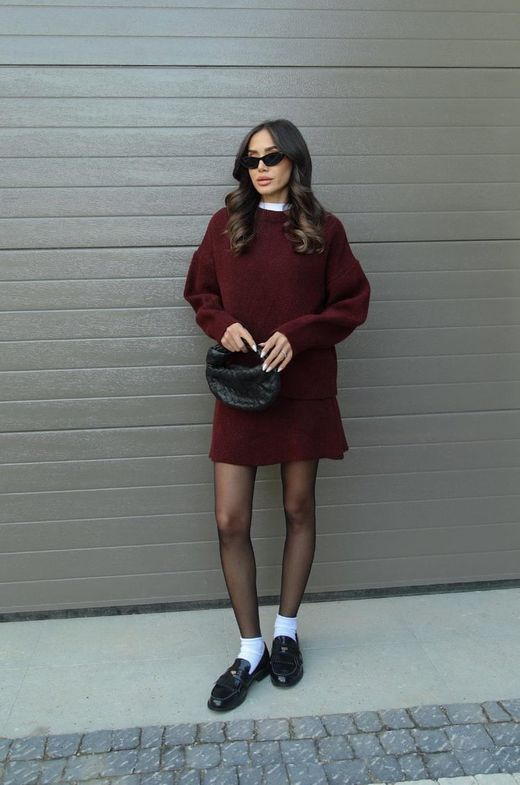 Lucie Ženski Set – Mekani Jesenski Set od Udobne i Elegantne Vune