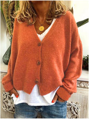 Chaleco Rowyn para mujer: cómodo chaleco de punto suave con elegante escote en V