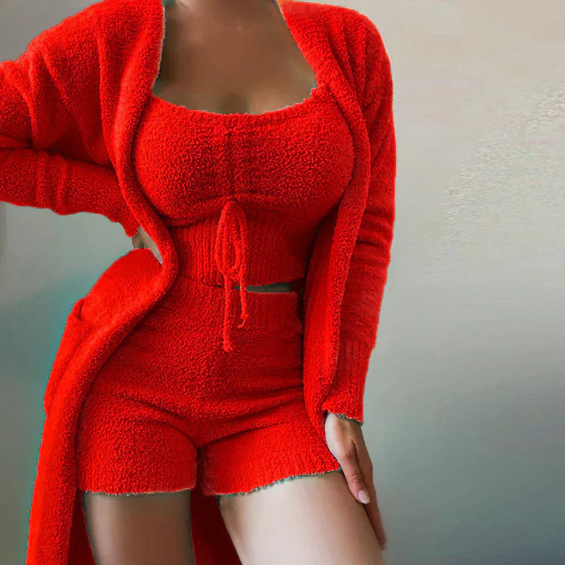 Brittany Ensemble Femme – Ensemble 3 Pièces Chic & Élégant avec Style Polyvalent