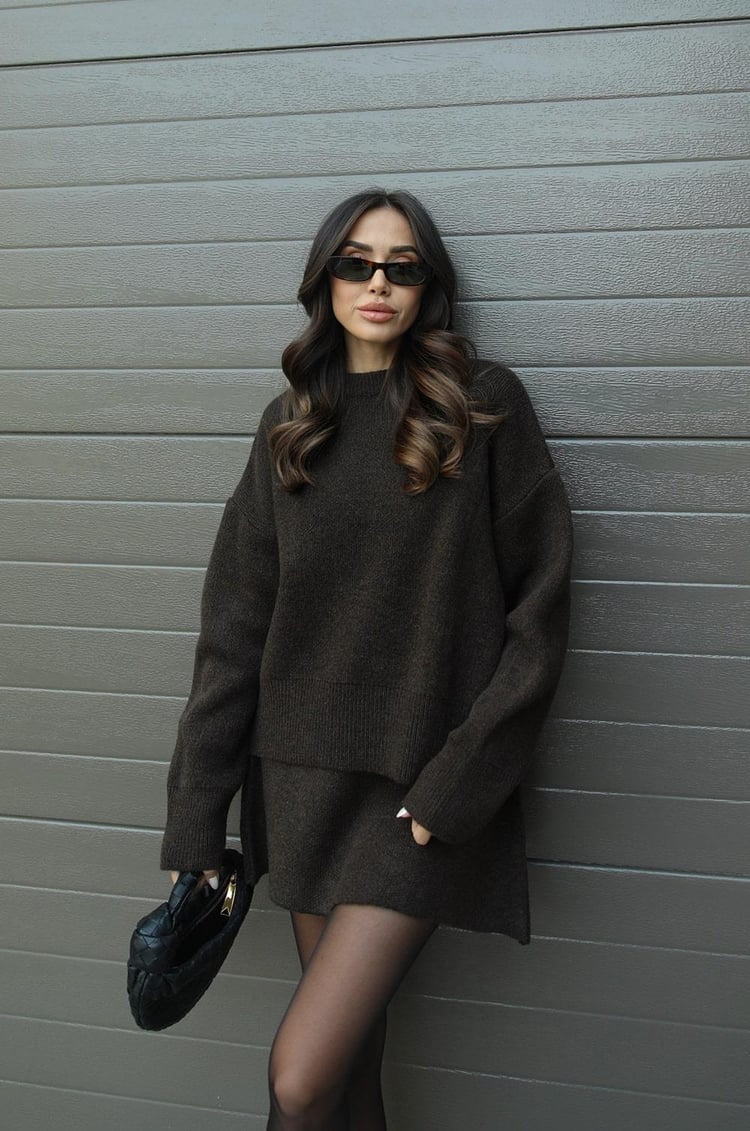 Lucie Ženski Set – Mekani Jesenski Set od Udobne i Elegantne Vune