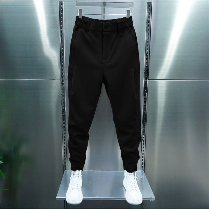 Leo Stretch Broek voor Heren – Moderne slim fit broek met elastische taille en smart casual stijl