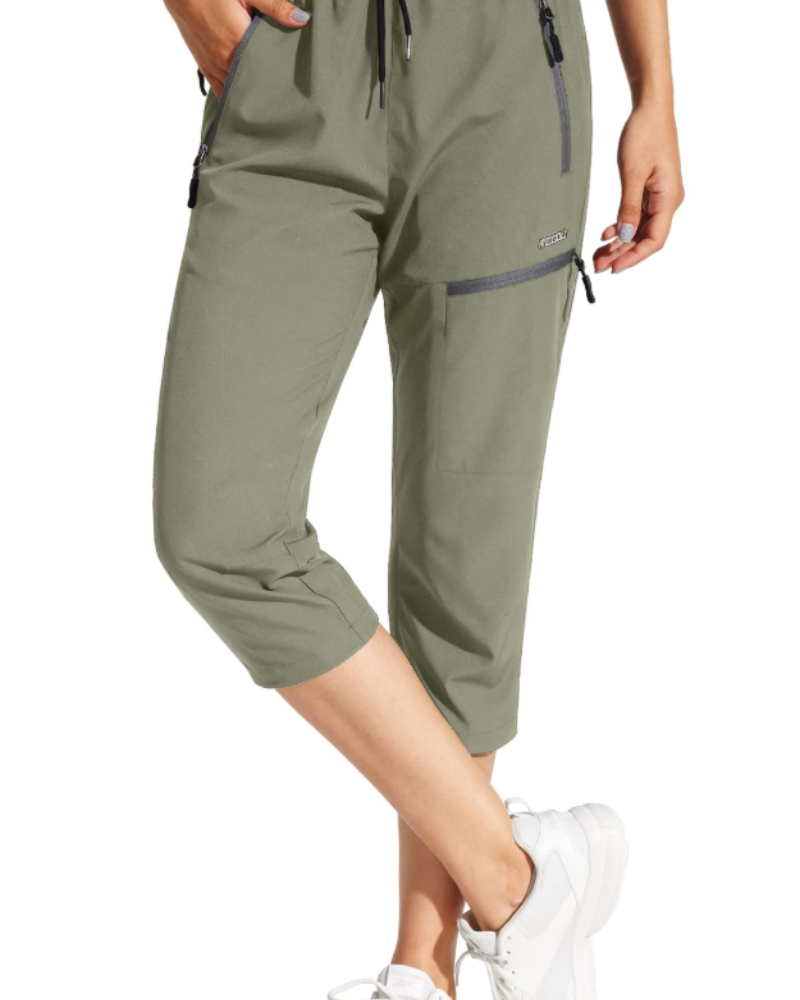Émilie Pantalón de Senderismo para Mujer – Ligero, Hidrófugo, Secado Rápido, UPF 50+ y Bolsillos con Cremallera